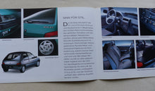 Lade das Bild in den Galerie-Viewer, Peugeot 106 XT MJ 1994 - Prospekt Brochure 07.1993
