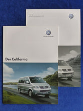 Lade das Bild in den Galerie-Viewer, VW Bus T5 California MJ 2005 - Prospekt Brochure + Preisliste 01.2005
