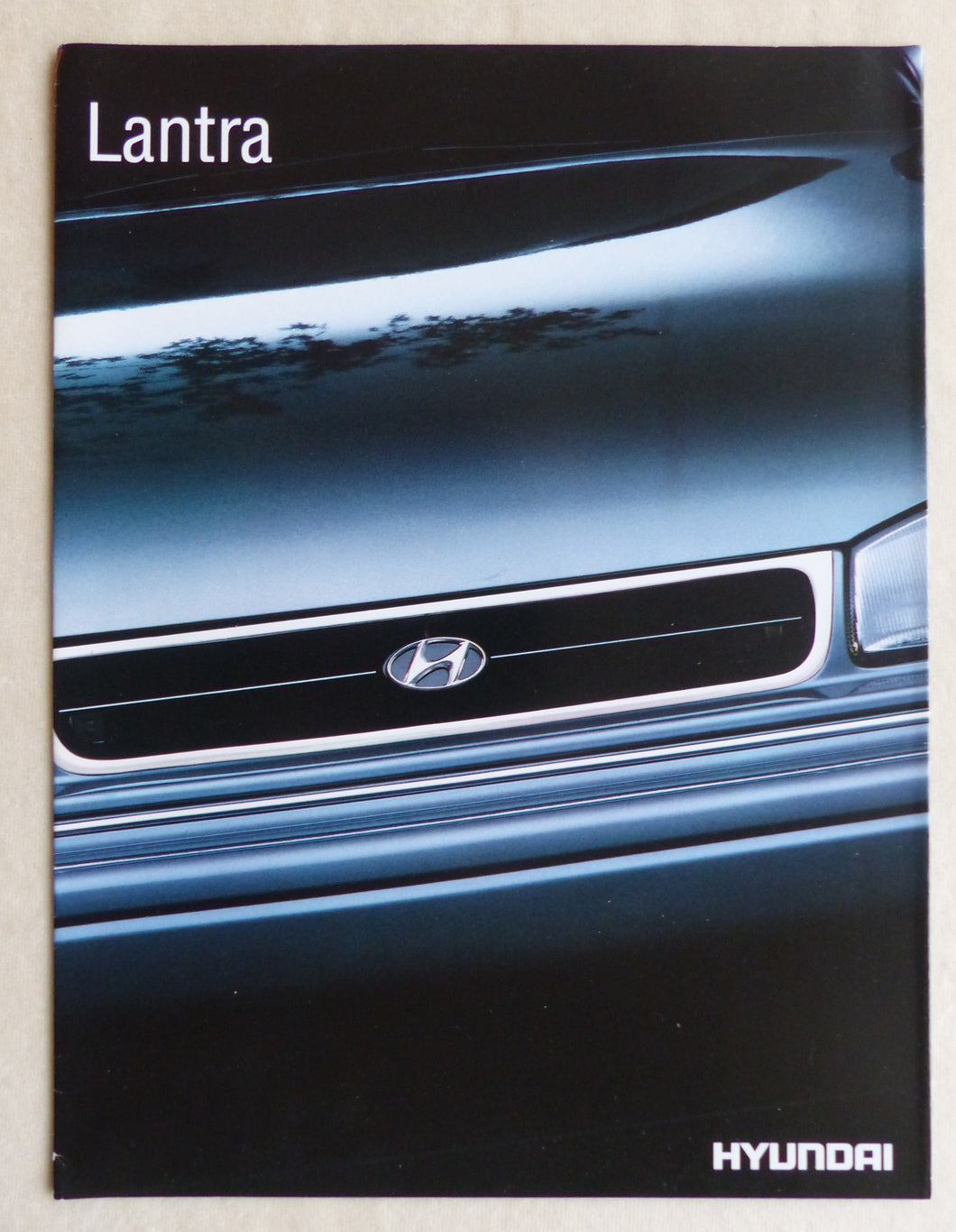 Hyundai Lantra MJ 1992 - Prospekt Brochure 1991