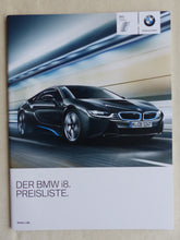Lade das Bild in den Galerie-Viewer, BMW i8 Hybrid MJ 2015 - Hardcover Prospekt Brochure + Preisliste 07.2014
