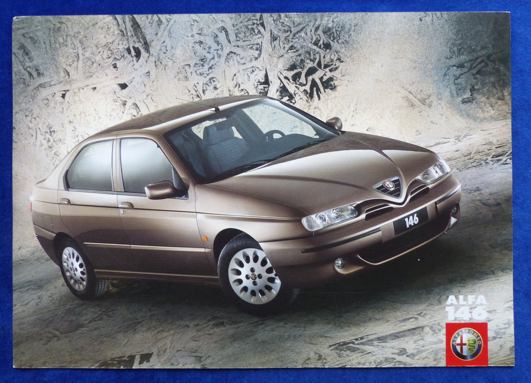 Alfa Romeo 146 T. Spark 16V MJ 1999 - Prospekt Brochure 03.1999 Polen polnisch