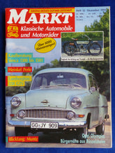 Lade das Bild in den Galerie-Viewer, Oldtimer Markt Heft 12/1991 - Opel Olympia Simca Heinkel Lamborghini Muntz

