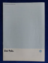 Lade das Bild in den Galerie-Viewer, VW Polo - Technische Daten &amp; Ausstattungen MJ 1987 - Prospekt Brochure 07.1986
