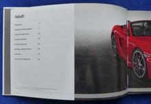 Lade das Bild in den Galerie-Viewer, Porsche Exclusive Boxster Typ 981 MJ 2014 - Hardcover Prospekt Brochure 03.2013
