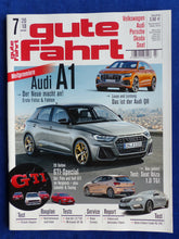 Lade das Bild in den Galerie-Viewer, Gute Fahrt Heft 7/2018 - VW Golf GTI Audi A1 Q8 Porsche Cayenne Seat Skoda RS
