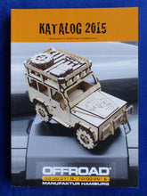 Lade das Bild in den Galerie-Viewer, Offroad Manufaktur Hamburg Katalog 2015 Land Rover Toyota Jeep MB G-Klasse
