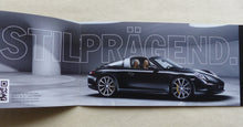 Lade das Bild in den Galerie-Viewer, Porsche 911 Targa 4 4S Typ 991 - Preview Prospekt Brochure 2014
