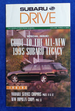 Lade das Bild in den Galerie-Viewer, Subaru Newsletter Vol.3/1994 USA 1995 Legacy Outback Impreza Coupe
