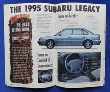 Lade das Bild in den Galerie-Viewer, Subaru Newsletter Vol.3/1994 USA 1995 Legacy Outback Impreza Coupe

