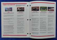 Lade das Bild in den Galerie-Viewer, Dodge 1995 Stratus Product Update Salesperson only - US-Prospekt Brochure USA
