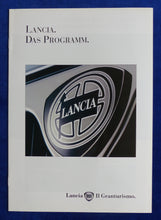 Lade das Bild in den Galerie-Viewer, Lancia Modellprogramm 1994 - Delta Thema Dedra Y10 - Prospekt Brochure 01.1994

