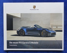 Lade das Bild in den Galerie-Viewer, Porsche 911 Carrera S Typ 992 MJ 2020 - Hardcover Prospekt Brochure 01.2019
