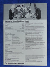 Lade das Bild in den Galerie-Viewer, Fiat Ritmo Diesel - Prospekt Brochure 03.1981
