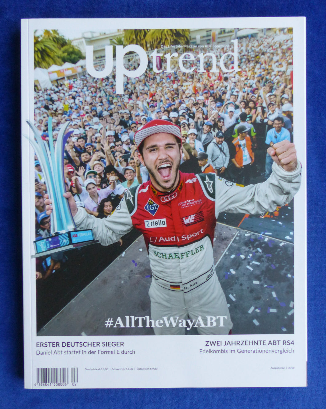 ABT uptrend Magazin 02/2018 - Abt Audi RS4 VW ID R Pikes Peak Seat DTM Formel E