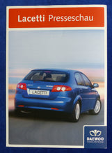 Lade das Bild in den Galerie-Viewer, Daewoo Lacetti Presseschau Pressestimmen - Prospekt Brochure 2004
