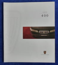 Lade das Bild in den Galerie-Viewer, Rover Serie 400 414 416 420 MJ 1998 - Prospekt Brochure 01.1998 Großformat
