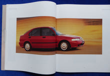 Lade das Bild in den Galerie-Viewer, Rover Serie 400 414 416 420 MJ 1998 - Prospekt Brochure 01.1998 Großformat
