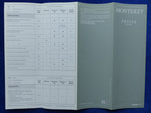 Lade das Bild in den Galerie-Viewer, Opel Monterey - Preisliste MJ 1993 - Prospekt Brochure 06.1992
