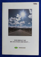 Lade das Bild in den Galerie-Viewer, Land Rover 90 110 Range Rover - Prospekt Brochure 1986 Schweiz deutsch
