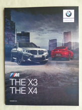 Lade das Bild in den Galerie-Viewer, BMW X3 M X4 M Competition MJ 2020 - Prospekt Preisliste Brochure 12.2019
