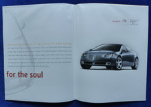 Lade das Bild in den Galerie-Viewer, Pontiac Grand Prix GTP GTO Bonneville GXP - US-Prospekt Poster Brochure 2002 USA
