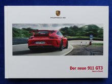 Lade das Bild in den Galerie-Viewer, Porsche 911 GT3 Typ 991.2 MJ 2018 - Hardcover Prospekt Brochure 03.2017
