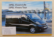 Lade das Bild in den Galerie-Viewer, Opel Vivaro Life Tour MJ 2007 - Prospekt Brochure 01.2007
