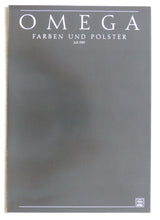 Lade das Bild in den Galerie-Viewer, Opel Omega - Farben &amp; Polster MJ 1988 - Prospekt Brochure 07.1987
