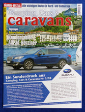 Lade das Bild in den Galerie-Viewer, Subaru Outback MJ 2018 Testbericht - Sonderdruck Camping Cars Caravans 3/2018
