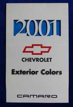 Lade das Bild in den Galerie-Viewer, Chevrolet 2001 Camaro Exterior Colors - US-Prospekt Brochure 2000 USA

