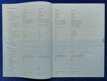 Lade das Bild in den Galerie-Viewer, VW Bora Limousine MJ 2001 - Prospekt Brochure + Daten &amp; Ausstattungen 04.2000
