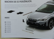 Lade das Bild in den Galerie-Viewer, Subaru XV Zubehör MJ 2021 - Prospekt Brochure + Preisliste 01.2021
