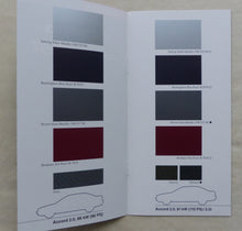 Lade das Bild in den Galerie-Viewer, Honda Accord Limousine Aero Deck Coupe - Farben 1992 - Prospekt Brochure 03.1992
