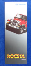Lade das Bild in den Galerie-Viewer, Asia Motors Kia Rocsta DX Softtop - Preisliste - Prospekt Brochure 04.1994

