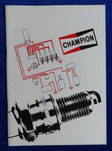 Lade das Bild in den Galerie-Viewer, Champion Zündkerzen Automobile Technisches Handbuch - Prospekt Brochure 09.1982
