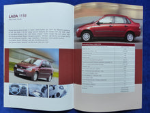 Lade das Bild in den Galerie-Viewer, Lada Kompakt-Klasse 1117 1118 1119 - Prospekt Brochure + Preisliste 04.2008
