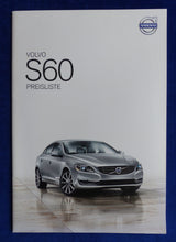 Lade das Bild in den Galerie-Viewer, Volvo S60 - Preisliste MJ 2014 - Prospekt Brochure 04.2013
