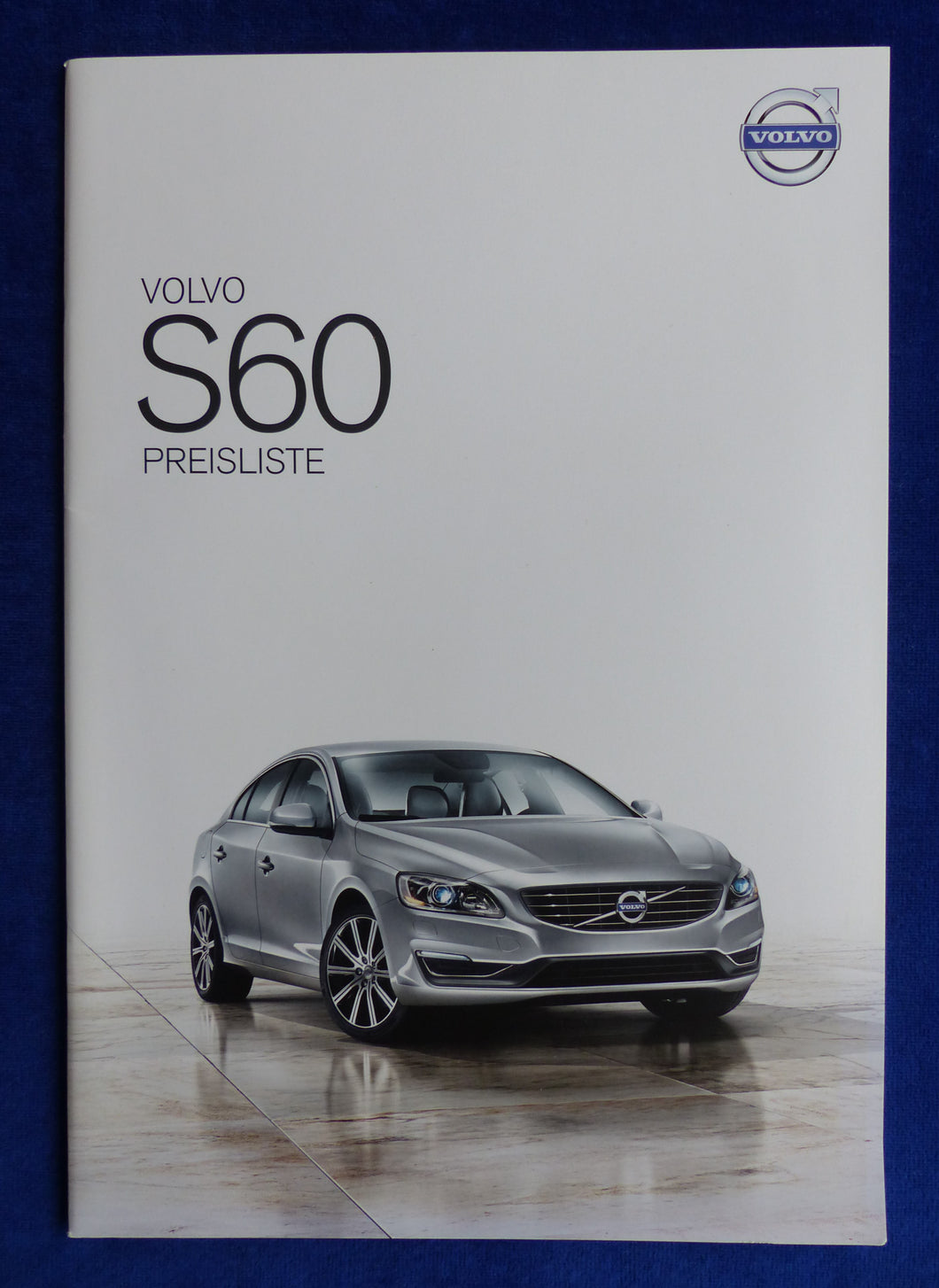 Volvo S60 - Preisliste MJ 2014 - Prospekt Brochure 04.2013