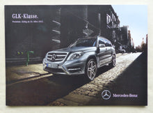 Lade das Bild in den Galerie-Viewer, Mercedes GLK-Klasse GLK 350 - Preisliste MJ 2012 - Prospekt Brochure 03.2012
