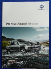 Lade das Bild in den Galerie-Viewer, VW Amarok Ultimate Sondermodell MJ 2015 - Prospekt Brochure 07.2014
