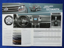 Lade das Bild in den Galerie-Viewer, VW Amarok Ultimate Sondermodell MJ 2015 - Prospekt Brochure 07.2014
