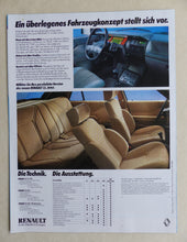 Lade das Bild in den Galerie-Viewer, Renault 11 TC GTL TSE - Prospekt Brochure 1983
