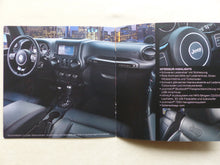Lade das Bild in den Galerie-Viewer, Jeep Wrangler Black Edition MJ 2013 - Prospekt Brochure 09.2012
