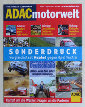 Lade das Bild in den Galerie-Viewer, Mazda 6 Opel Vectra - Vergleichstest - Sonderdruck ADAC motorwelt 8/2002
