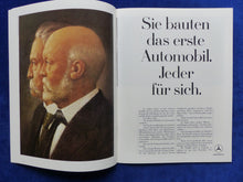 Lade das Bild in den Galerie-Viewer, Mercedes-Benz 100 Jahre Automobil Jubiläum - Prospekt Brochure 02.1986

