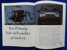Lade das Bild in den Galerie-Viewer, Mercedes-Benz 100 Jahre Automobil Jubiläum - Prospekt Brochure 02.1986
