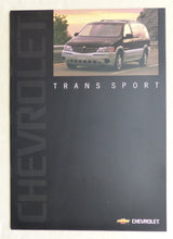Lade das Bild in den Galerie-Viewer, Chevrolet Trans Sport MJ 2002 - Prospekt Brochure 2001
