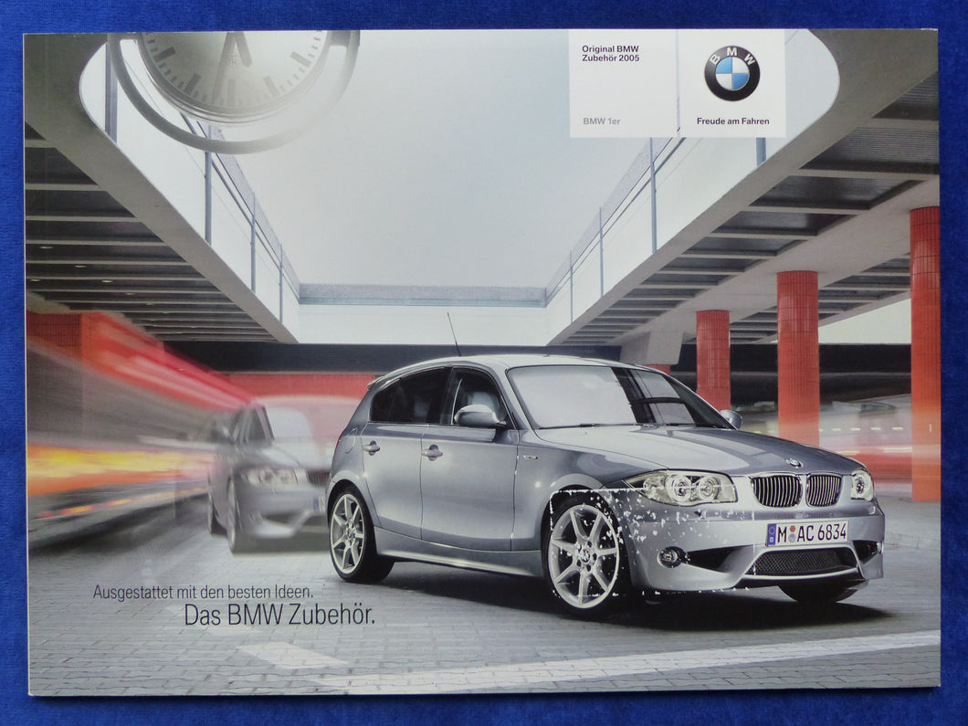 BMW 1er Typ E87 Zubehör MJ 2005 - Prospekt Brochure 08.2004