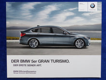 Lade das Bild in den Galerie-Viewer, BMW 5er GT Gran Turismo Typ F07 MJ 2011 - Prospekt Brochure 01.2011
