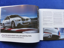 Lade das Bild in den Galerie-Viewer, BMW M Performance Zubehör M3 M4 M6 X5 M MJ 2014 - Prospekt + Preisliste 12.2013
